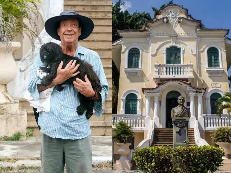 Marcos Oliveira, o Beiçola, fez críticas a convivência com outros moradores do Retiro dos Artistas