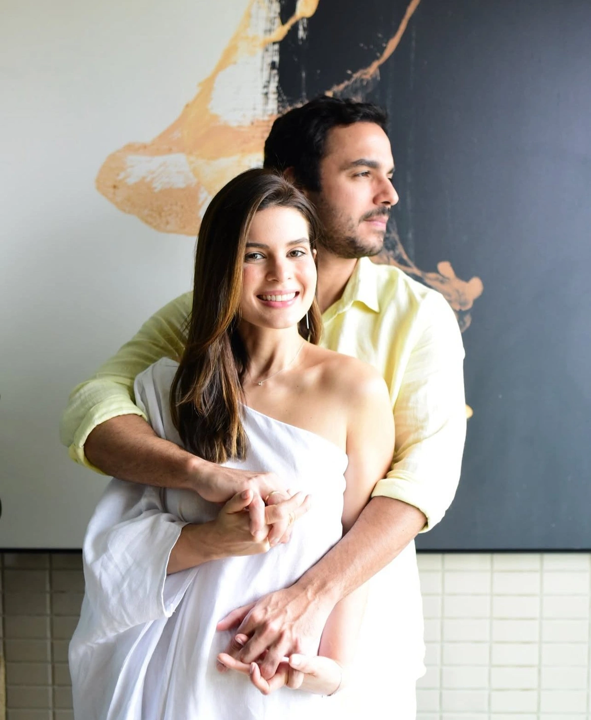 Médicos  Eugenio Modesto e Illana Silveira sobrem ao altar em noite de luxo