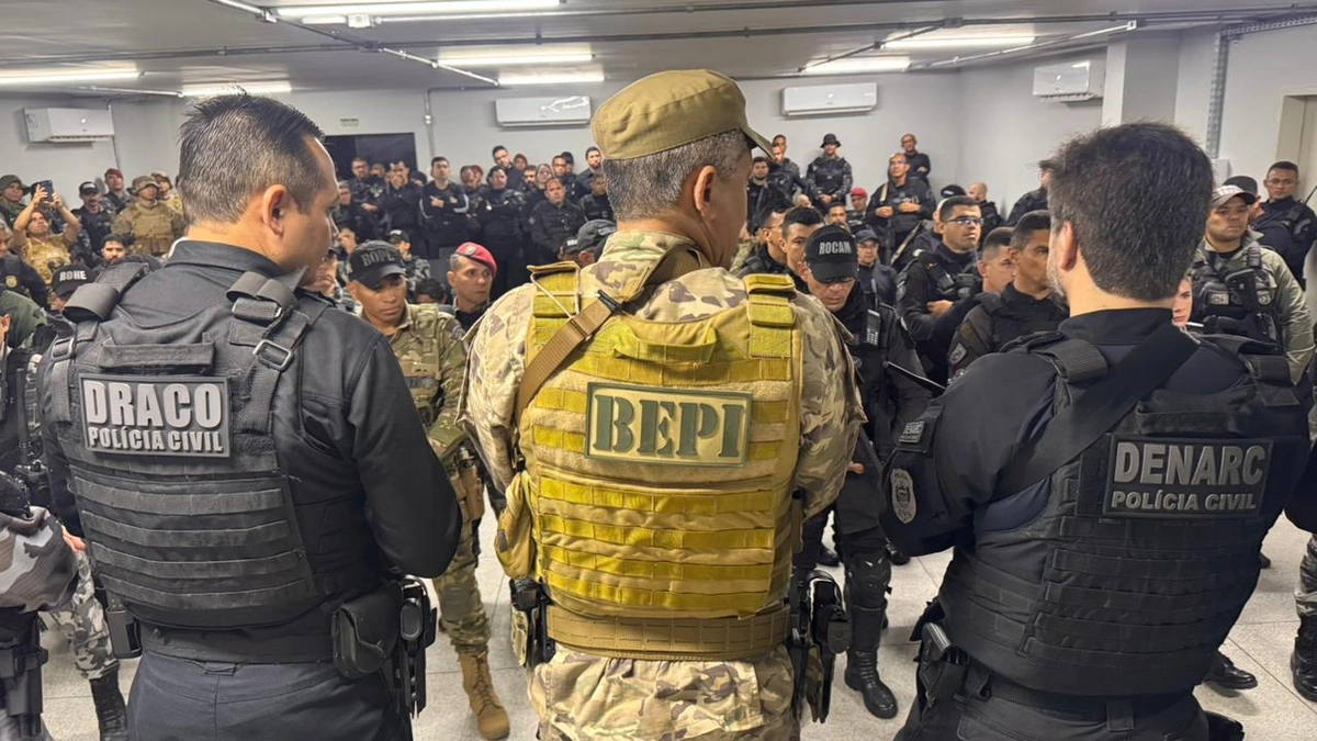 Megaoperação cumpre 56 mandados contra tráfico em Demerval Lobão