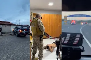 Megaoperação cumpre 56 mandados contra tráfico em Demerval Lobão (Foto: Reprodução)