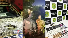 Menor é apreendido com arma e drogas durante operação da PM em Teresina (Foto: Reprodução)