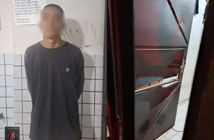 'Mijão' é preso após grupo invadir casa para tentar matar desafeto em Teresina (Foto: Divulgação/PMPI)