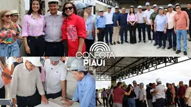 Ministro Wellington Dias visita obra do CER em São Raimundo Nonato (Foto: Reprodução)