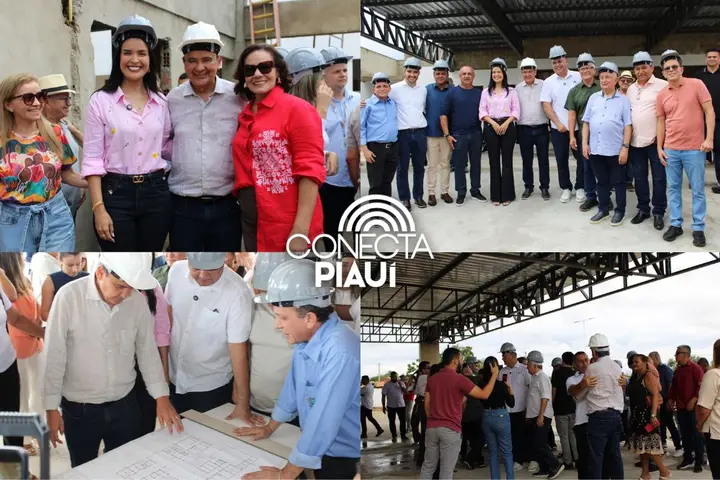 Ministro Wellington Dias visita obra do CER em São Raimundo Nonato