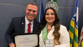 Miss Piauí Plus, Size Liara Ibiapina recebeu uma linda homenagem com o Prêmio Mulher Destaque 2026 (Foto: Instagram)