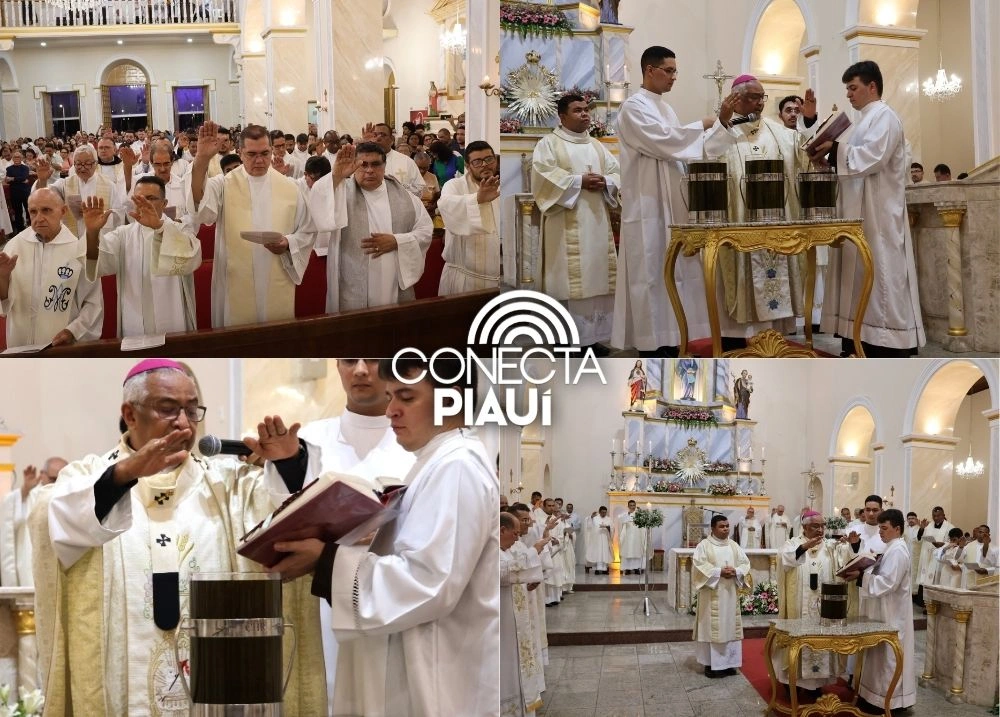 Missa dos Santos Óleos reúne clero e fiéis em Teresina; confira programação