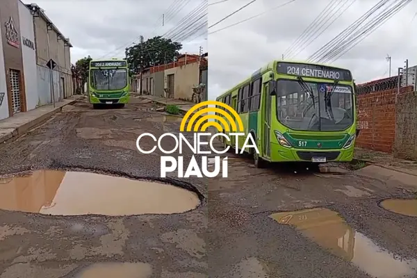 Moradores denunciam buraqueira em ruas do bairro Jacinta Andrade, em Teresina
