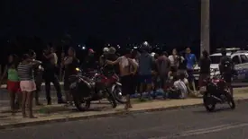 Motociclista morre após perder controle e bater em poste na zona Norte de Teresina (Foto: Reprodução)