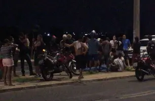 Motociclista morre após perder controle e bater em poste na zona Norte de Teresina (Foto: Reprodução)