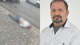 Motociclista morre em acidente na avenida Frei Serafim, em Teresina (Foto: Reprodução)