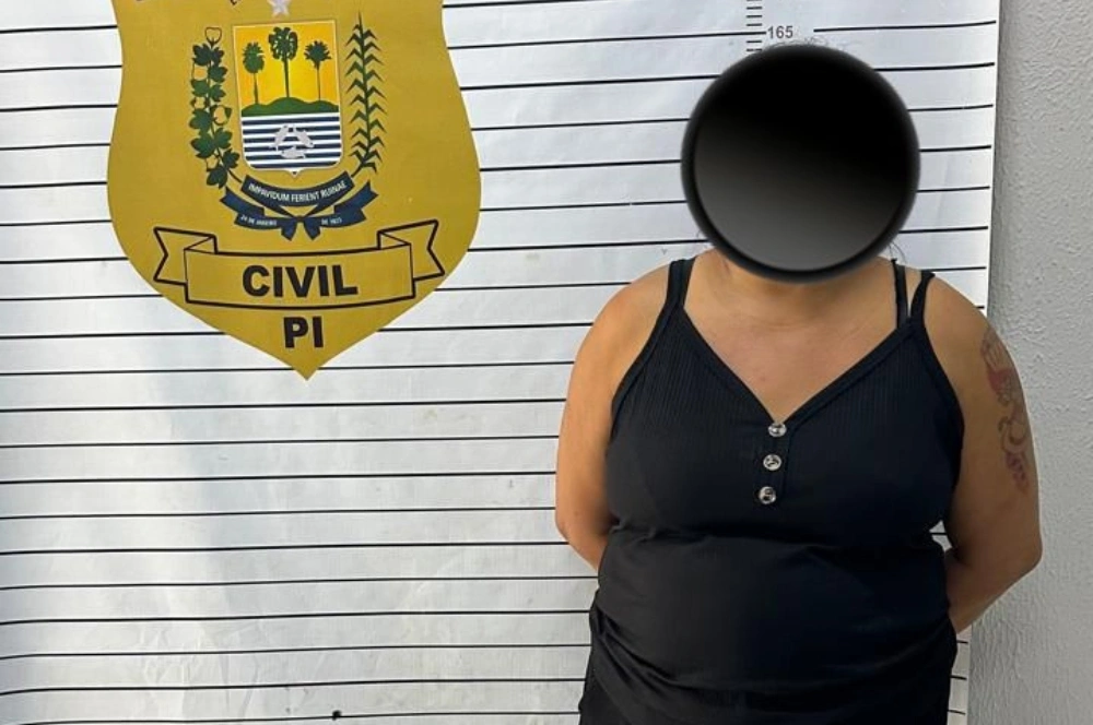 Mulher que mantinha venda de entorpecentes em frente a escola é presa em Parnaíba
