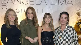 Mulheres brilhantes que marcaram presença na noite de lançamento de jóias de Risângela Lima (Foto: Instagram)