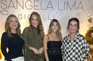 Mulheres brilhantes que marcaram presença na noite de lançamento de jóias de Risângela Lima (Foto: Instagram)