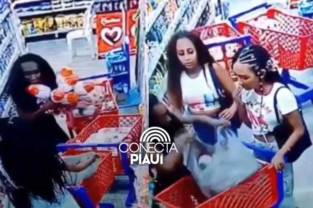 Mulheres são flagradas furtando ovos de Páscoa em mercado no Rio de Janeiro