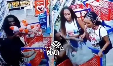 Mulheres são flagradas furtando ovos de Páscoa em mercado no Rio de Janeiro