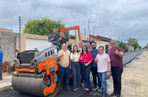 Município de Água Branca avança com nova etapa de pavimentação asfáltica (Foto: Reprodução)