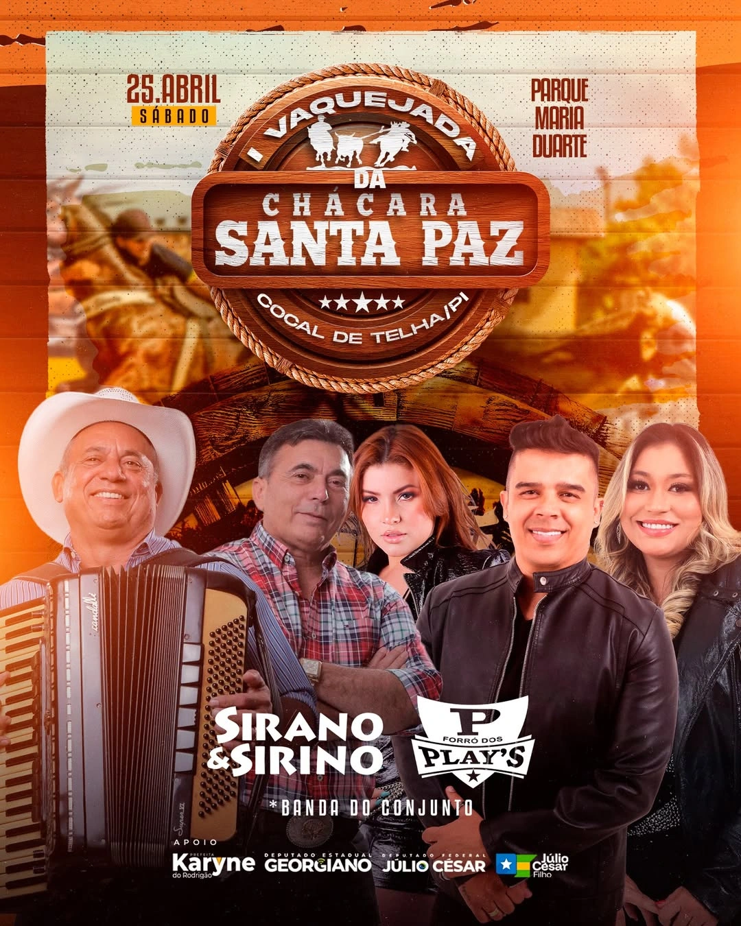 Município de Cocal de Telha recebe I Vaquejada da Chácara Santa Paz