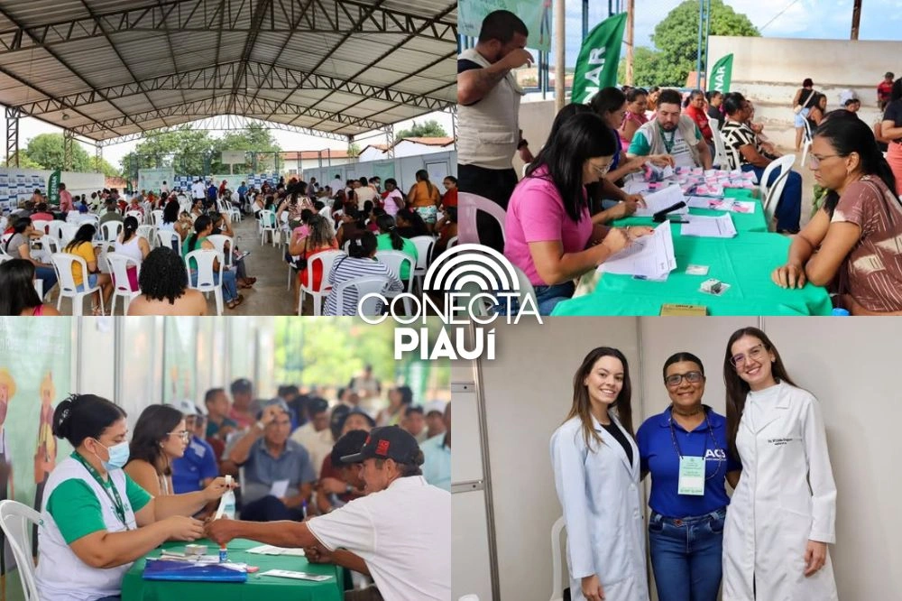 Município de Eliseu Martins recebe quase mil atendimentos em ação de saúde rural