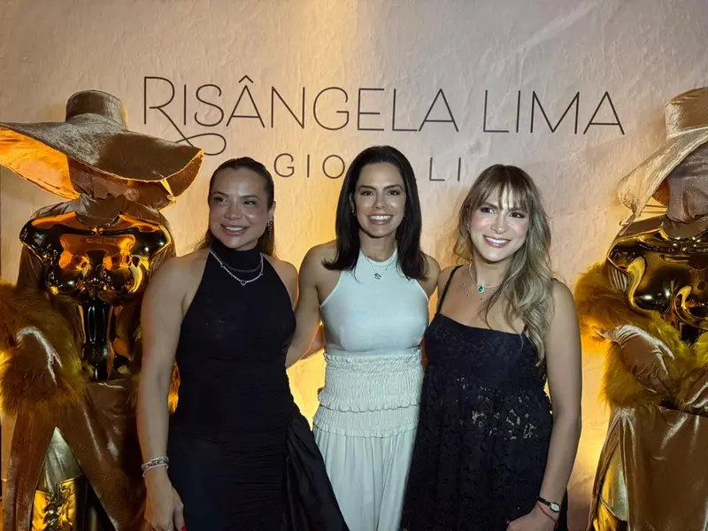 Noite de glamour marca lançamento de Gioielli por Risangela Lima