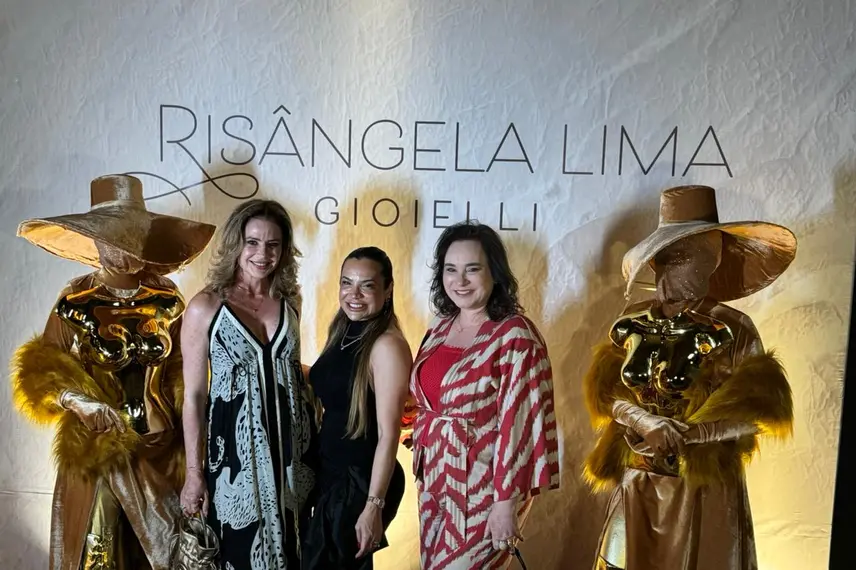 Noite de glamour marca lançamento de Gioielli por Risangela Lima