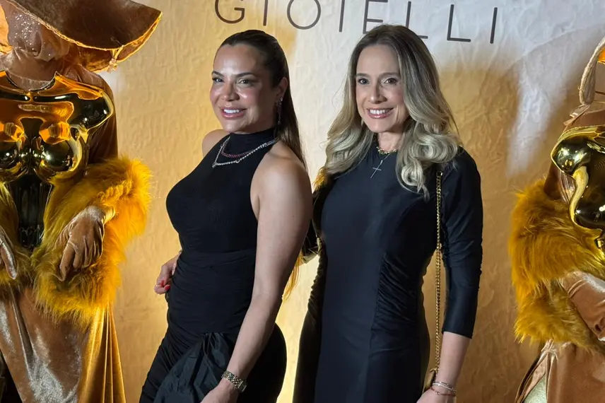 Noite de glamour marca lançamento de Gioielli por Risangela Lima