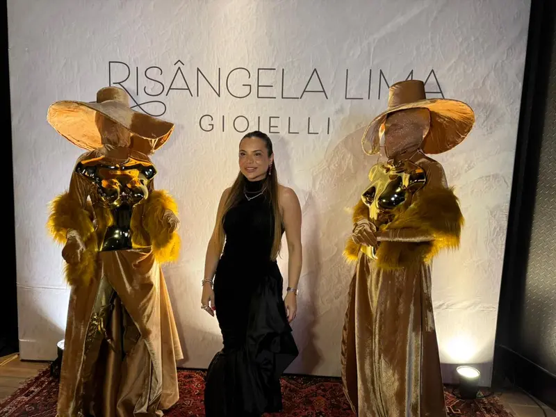 Noite de glamour marca lançamento de Gioielli por Risangela Lima