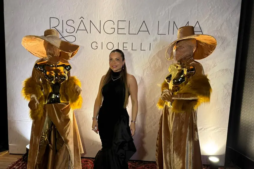 Noite de glamour marca lançamento de Gioielli por Risangela Lima