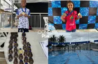 Nova geração brilha e quebra recordes em torneio de natação no Piauí