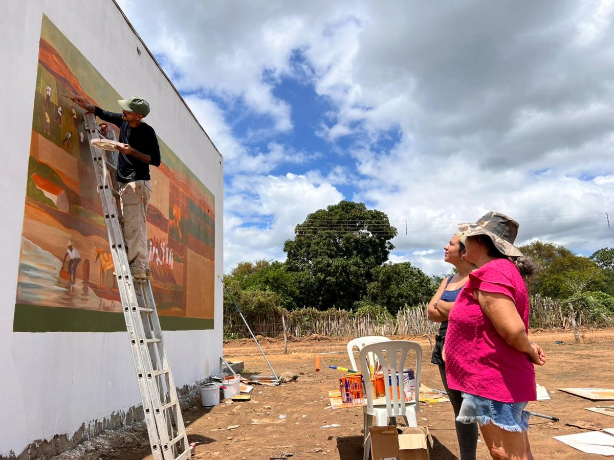 Novo Zabelê inaugura galeria de arte a céu aberto neste sábado