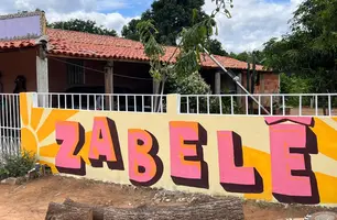 Novo Zabelê inaugura galeria de arte a céu aberto neste sábado (Foto: Reprodução)