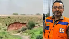 “O risco não zerou”, alerta Defesa Civil sobre barragem em Coronel José Dias (Foto: Reprodução)