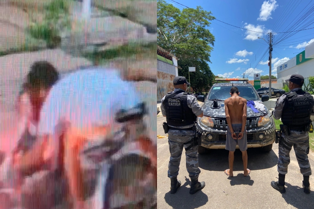 O suspeito do crime foi identificado e preso