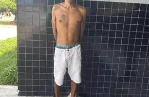 'Olho de Trator' tenta fugir, mas é interceptado e preso por tráfico no litoral (Foto: Reprodução)