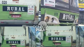 Ônibus escolar da zona rural de Teresina circula em condições precárias e preocupa moradores (Foto: Conecta Piauí)