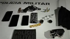 Operação Argos prende dois suspeitos em Assunção do PI e apreende armas e drogas (Foto: Reprodução)