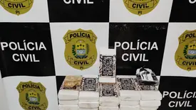Operação em Oeiras cumpriu mandados de busca e apreensão e desarticulou rede de tráfico (Foto: Reprodução/ SSP-PI)