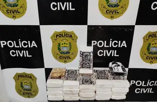 Operação em Oeiras cumpriu mandados de busca e apreensão e desarticulou rede de tráfico (Foto: Reprodução/ SSP-PI)