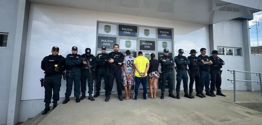 Operação policial prende três por drogas e armas no Sul do Piauí