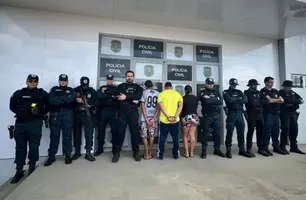 Operação policial prende três por drogas e armas no Sul do Piauí (Foto: Reprodução)