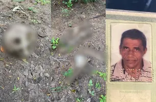 Ossada humana é achada por vaqueiros em mata fechada de Castelo do Piauí (Foto: Reprodução)