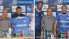 Parnahyba apresenta técnico Zé Augusto e inicia preparação para a Série D (Foto: Reprodução/Instagram)