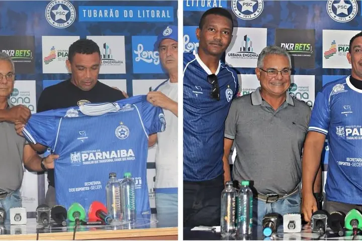 Parnahyba apresenta técnico Zé Augusto e inicia preparação para a Série D