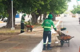 Parnaíba intensifica limpeza urbana durante período chuvoso (Foto: Reprodução)