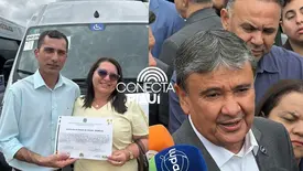 Paulistana rganha veículo de Assistência Social entregue por Wellington Dias (Foto: Conecta Piauí)
