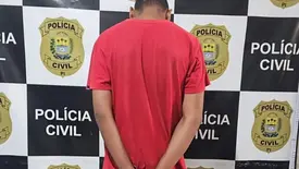 PC prende suspeito de assalto a posto de combustíveis na BR-230, em Oeiras (Foto: Divulgação/Polícia Civil)