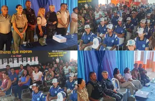 Pelotão Mirim retoma atividades em Nazária com foco na prevenção (Foto: Reprodução)