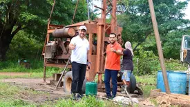 Perfuração de poço leva água a comunidades rurais de Hugo Napoleão (Foto: Reprodução)