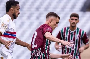 Piauí e Fluminense-PI no 1º jogo da semifinal do Piauiense Série A 2026 (Foto: Samuka Fotos)
