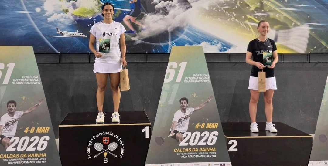 Piauiense Juliana Viana é campeã do Internacional de Badminton em Portugal