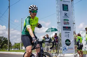 Piauiense Karine Frota é convocada para disputar o Campeonato Pan-Americano de Ciclismo de Estrada (Foto: Andressa Sipaúba)